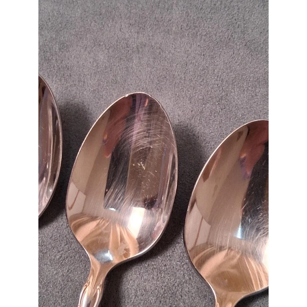 Oneida Cube Tennyson Teaspoons (3)